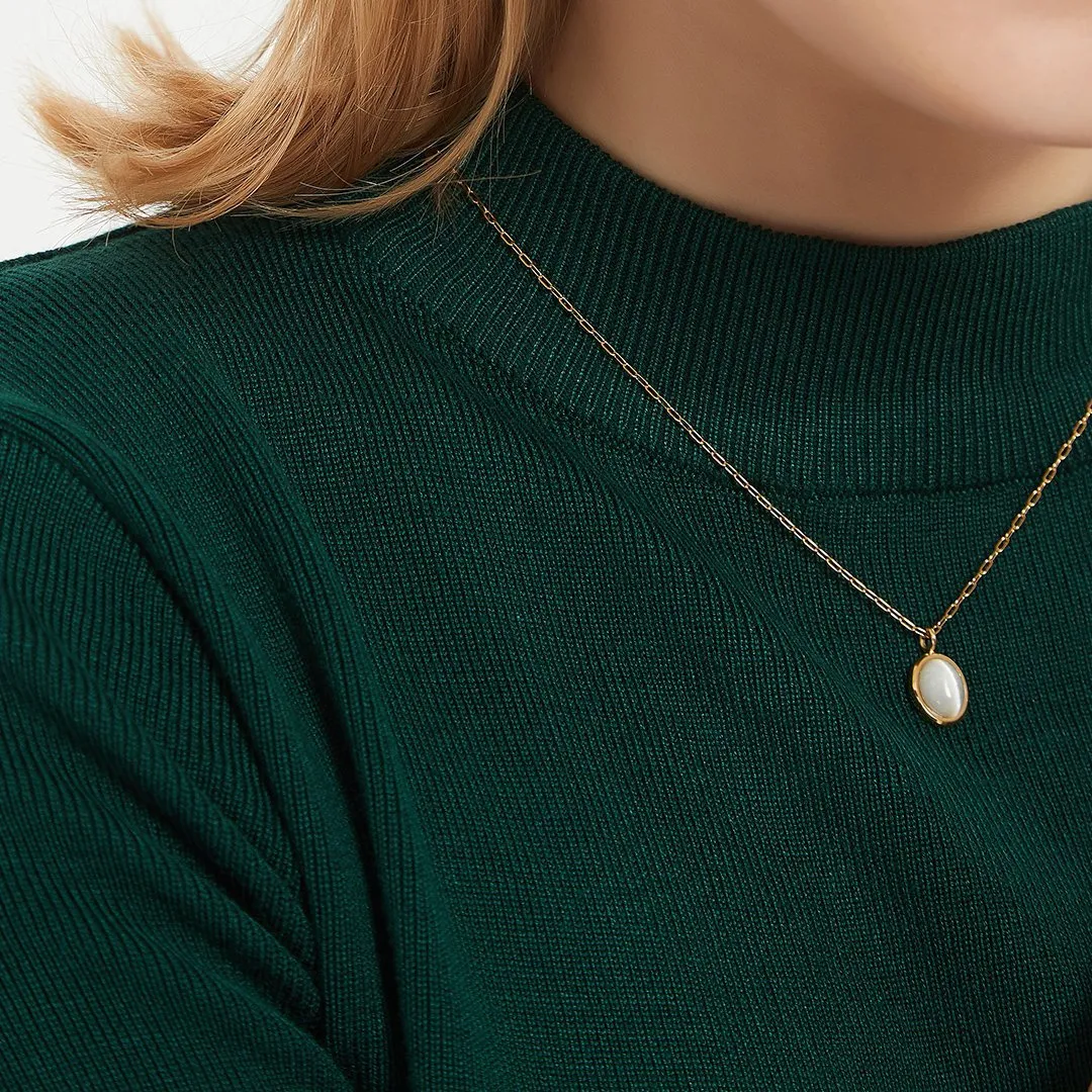 Cat Eye Pendant Necklace
