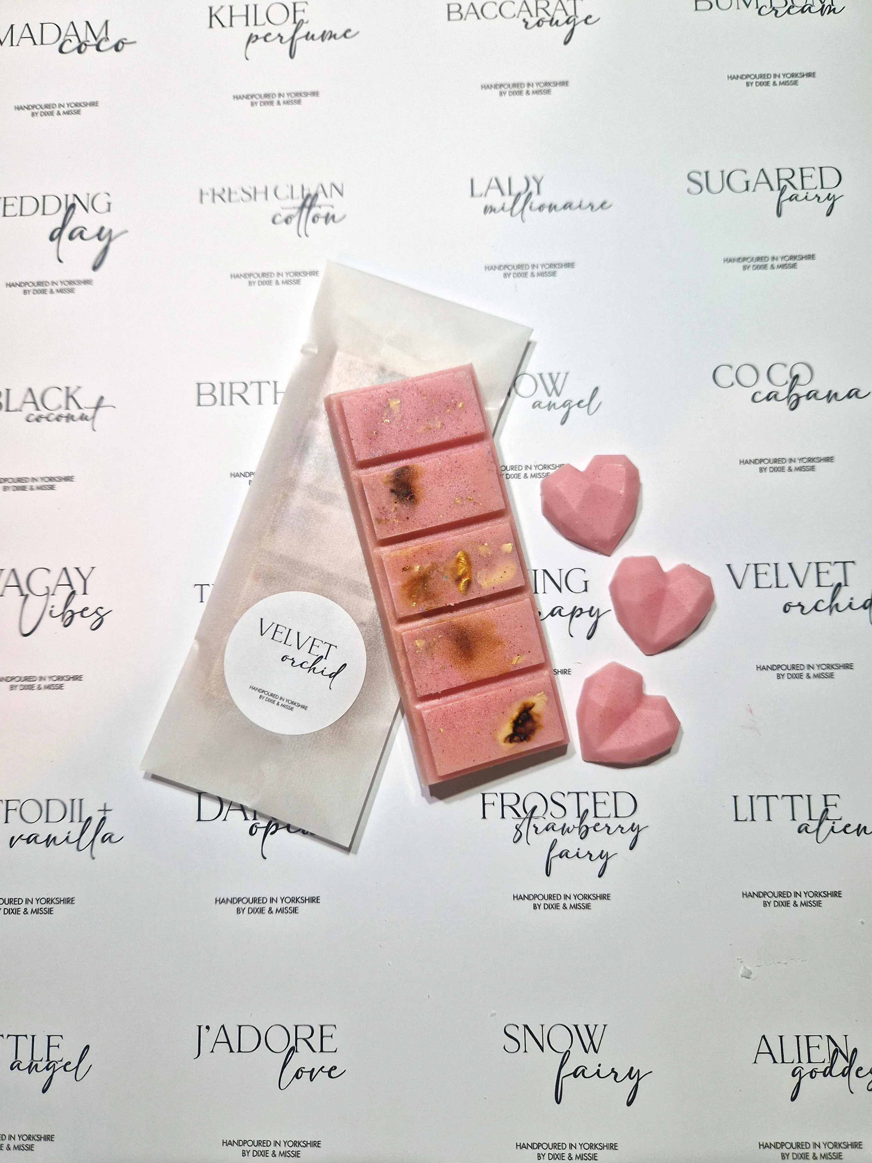 Cherry Wax Melt Snap Bar, Simmering Granules and Carpet Freshener, Strong Scented Home Wax