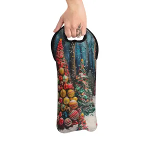 Christmas Tree 1 Wine Tote Bag