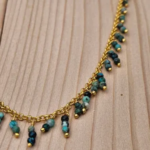 Chrysocolla Beach Bum Choker