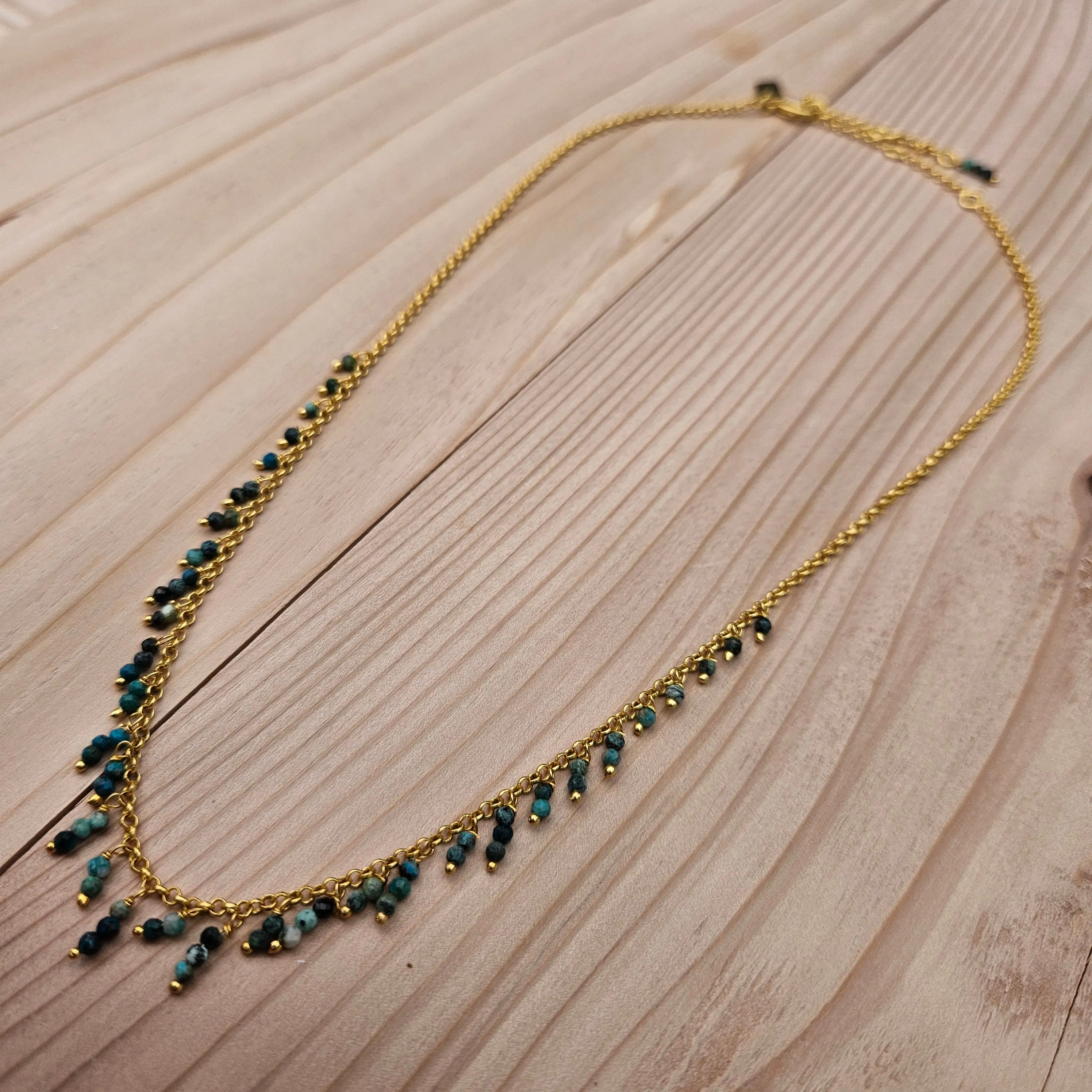 Chrysocolla Beach Bum Choker