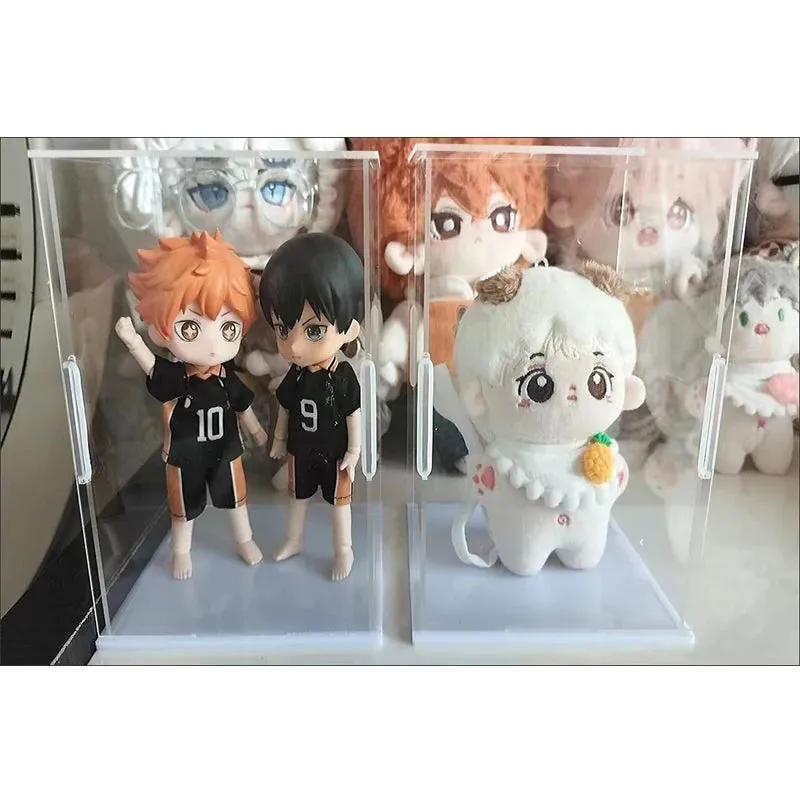 Clear Acrylic Display Case Organizer Protection Showcase Box for Figures Toys & Collectibles
