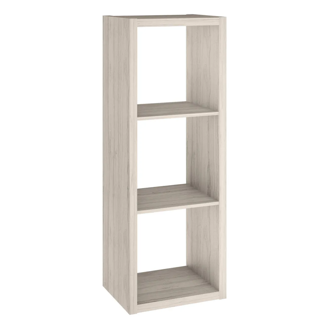 ClosetMaid 43.98" H x 15.87" W Cube Bookcase ClosetMaid Color: Bleached Walnut