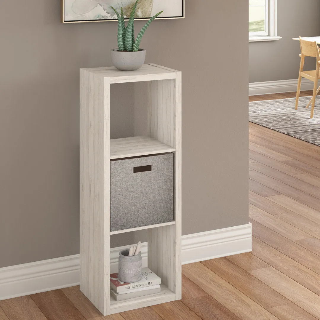 ClosetMaid 43.98" H x 15.87" W Cube Bookcase ClosetMaid Color: Bleached Walnut