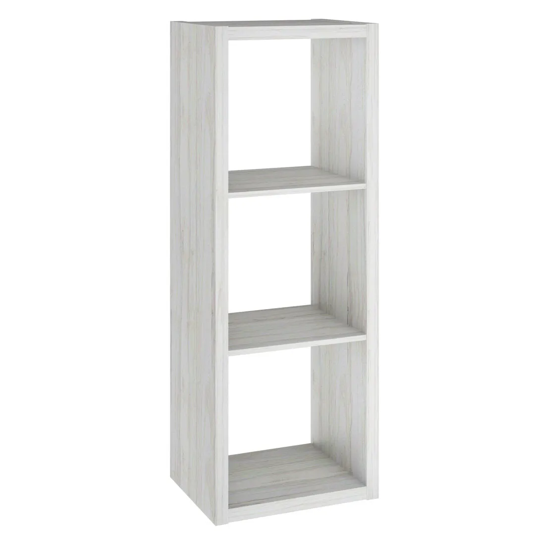 ClosetMaid 43.98" H x 15.87" W Cube Bookcase ClosetMaid Color: Bleached Walnut