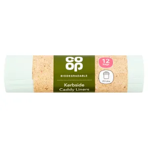 Co-Op Kerbside Caddy Liners 12s