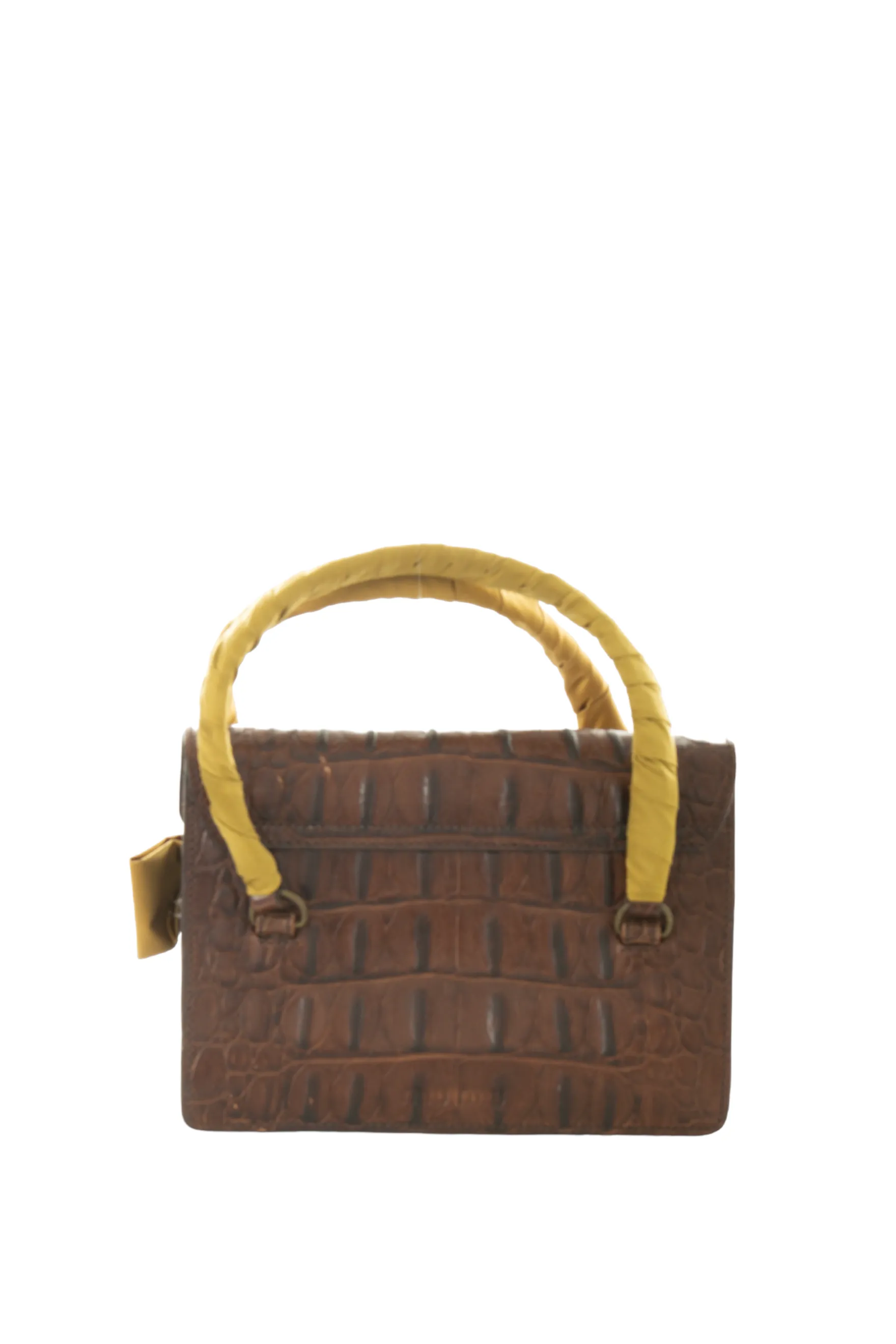 Croc Bag with Bow