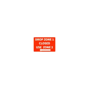 Custom 600 x 450mm Q-Sign