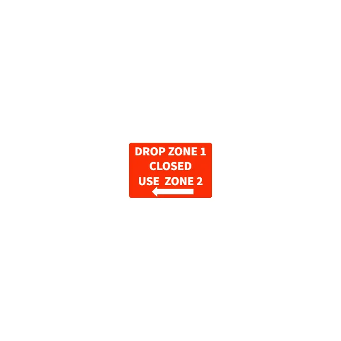 Custom 600 x 450mm Q-Sign