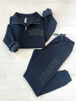 Custom Embossed Coach Loungewear