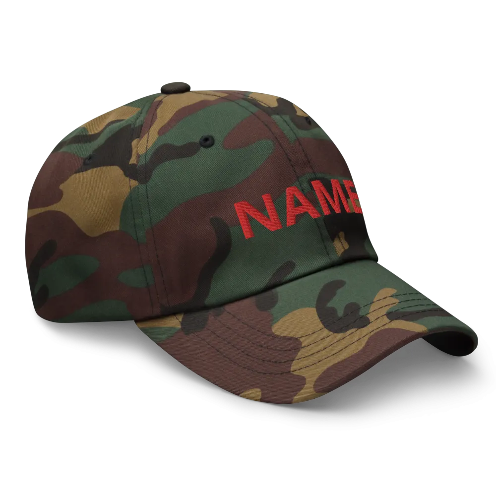 Custom Name Dad Hat
