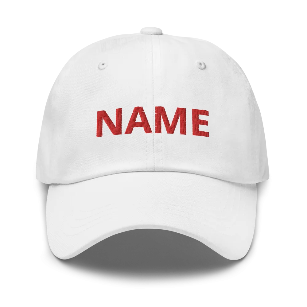 Custom Name Dad Hat