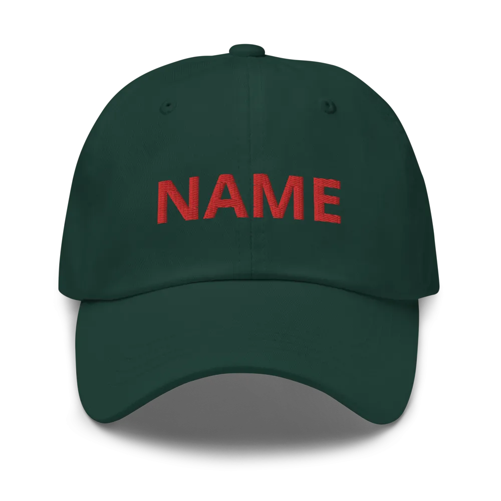 Custom Name Dad Hat