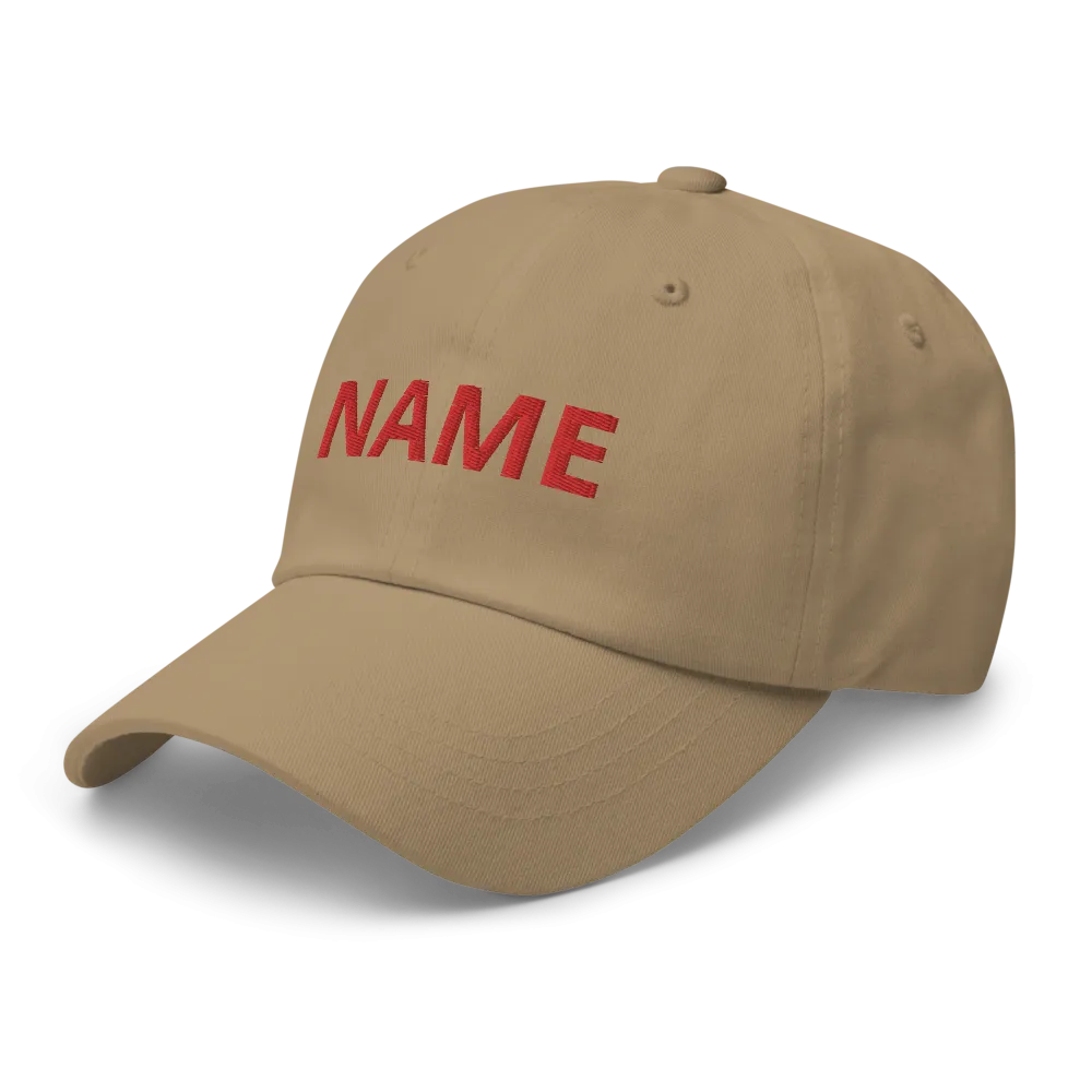 Custom Name Dad Hat