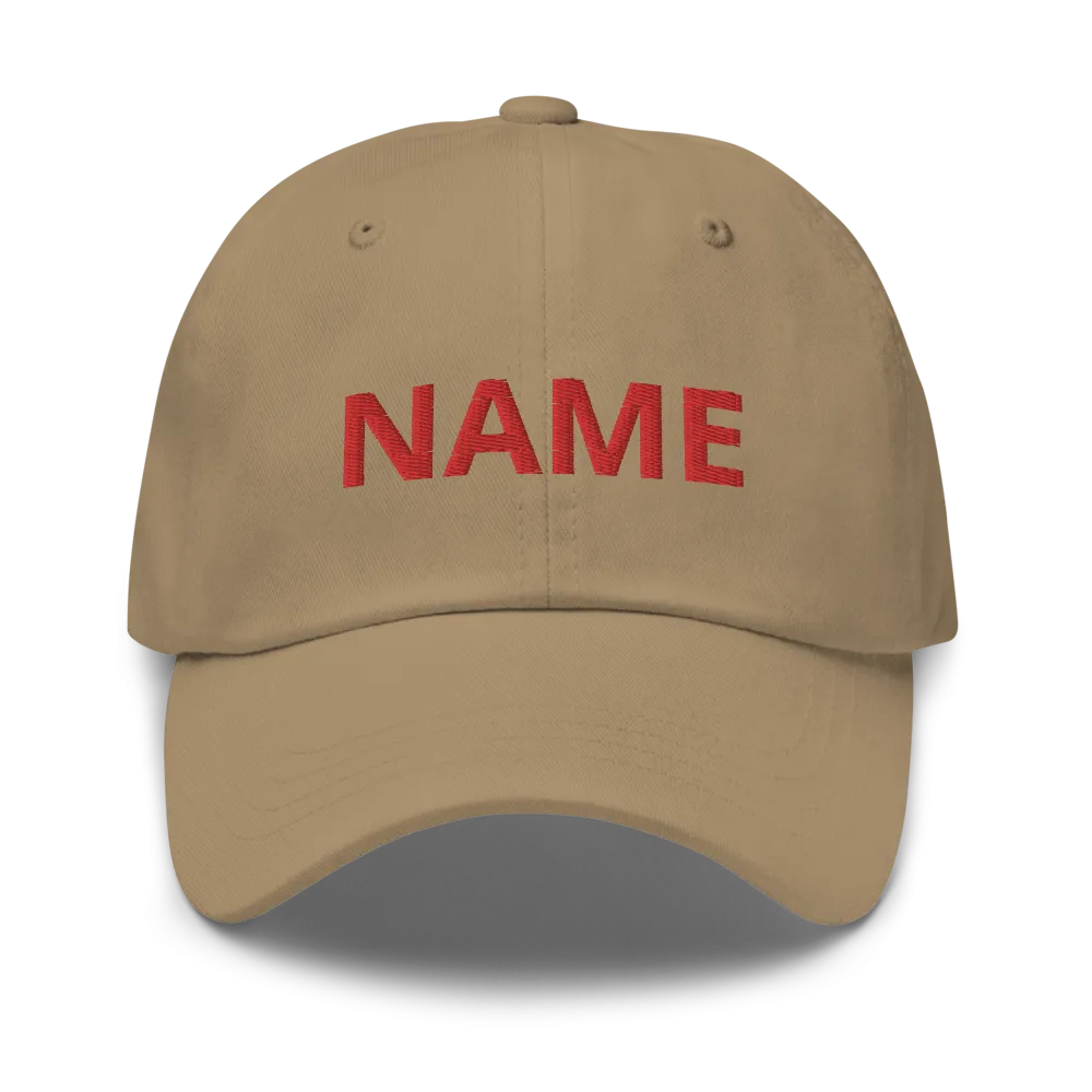 Custom Name Dad Hat