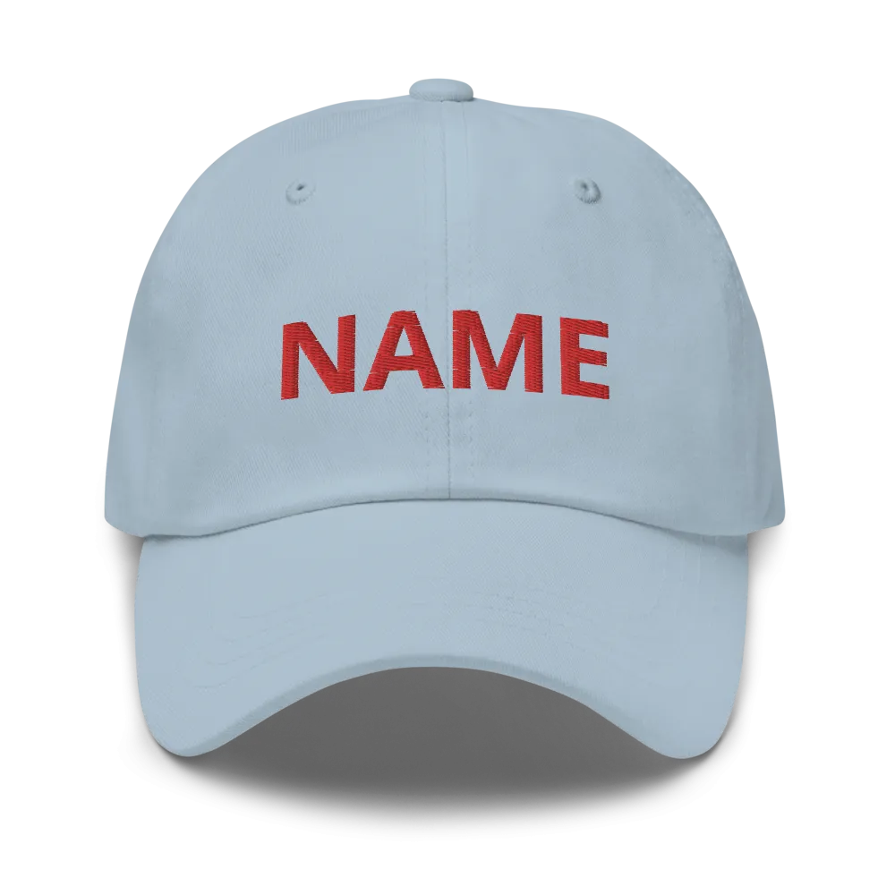 Custom Name Dad Hat