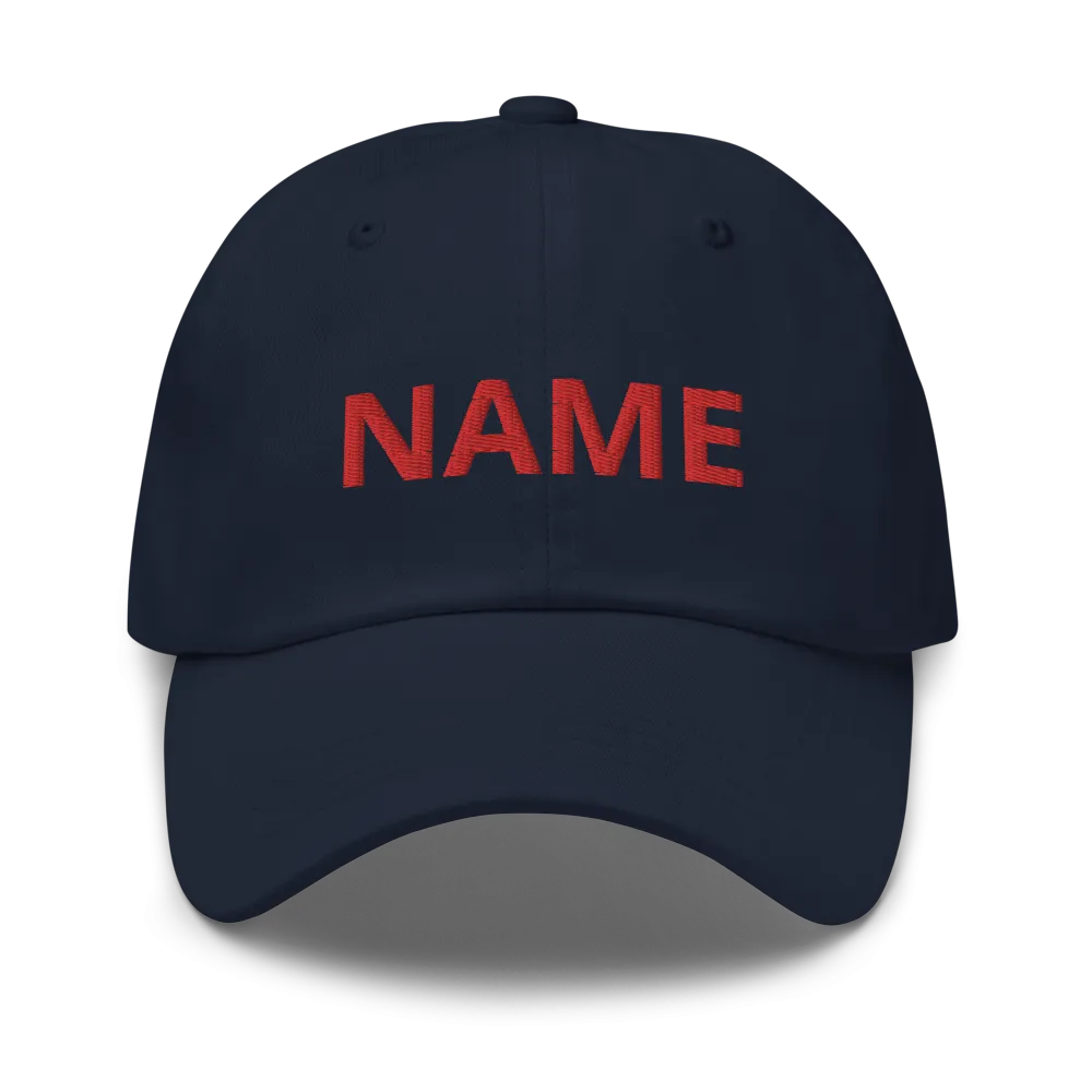 Custom Name Dad Hat