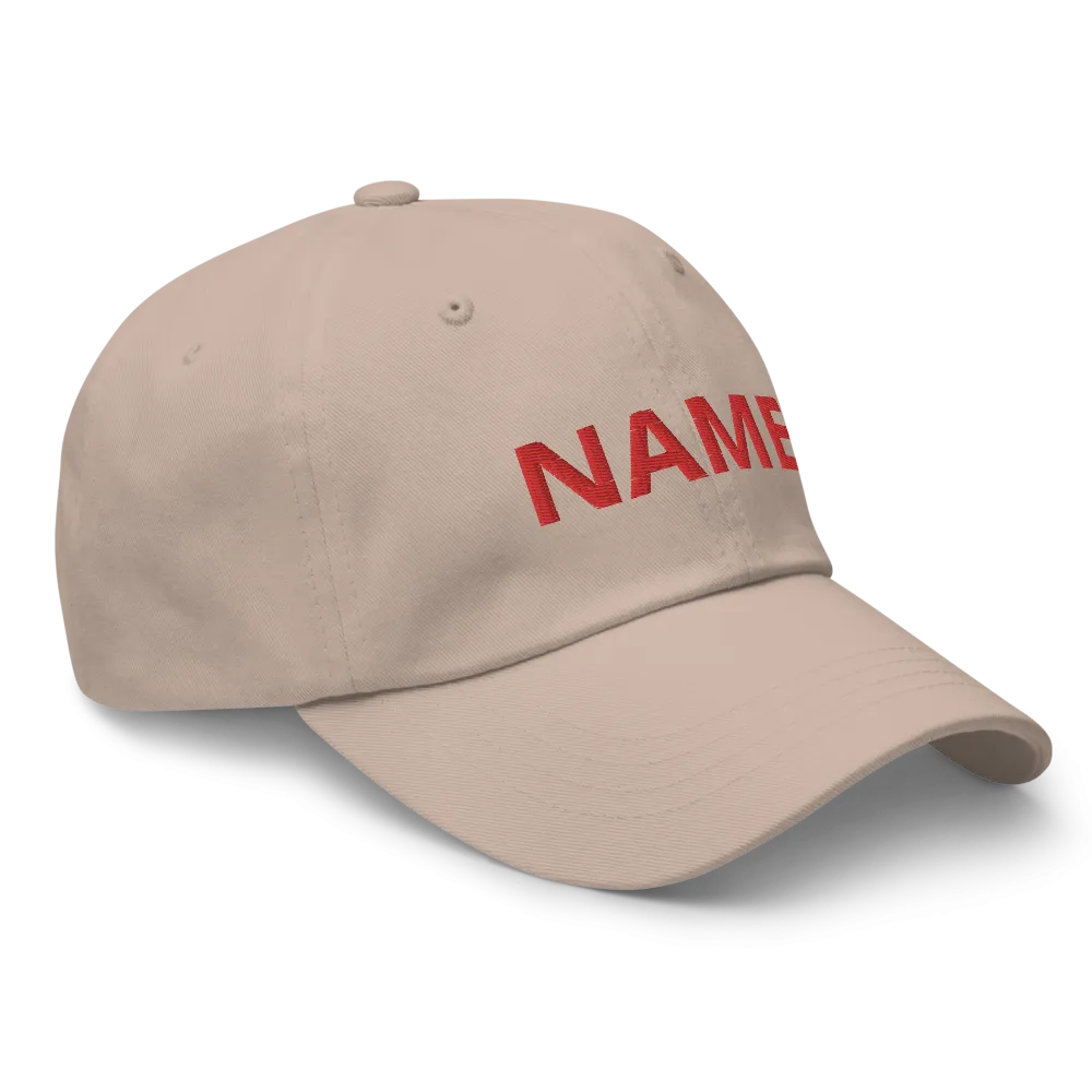 Custom Name Dad Hat