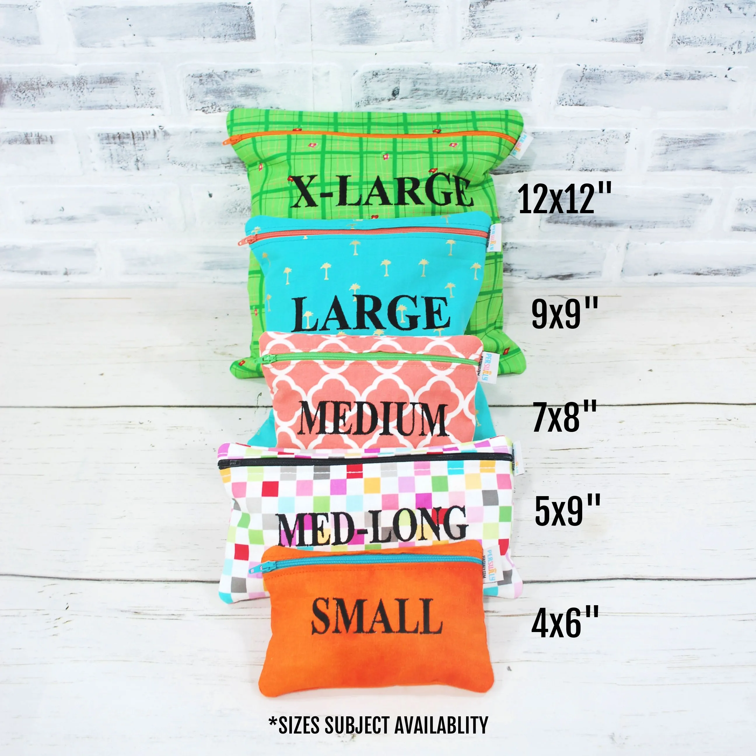 Cute Fruit Personalized Reusable Food Bag