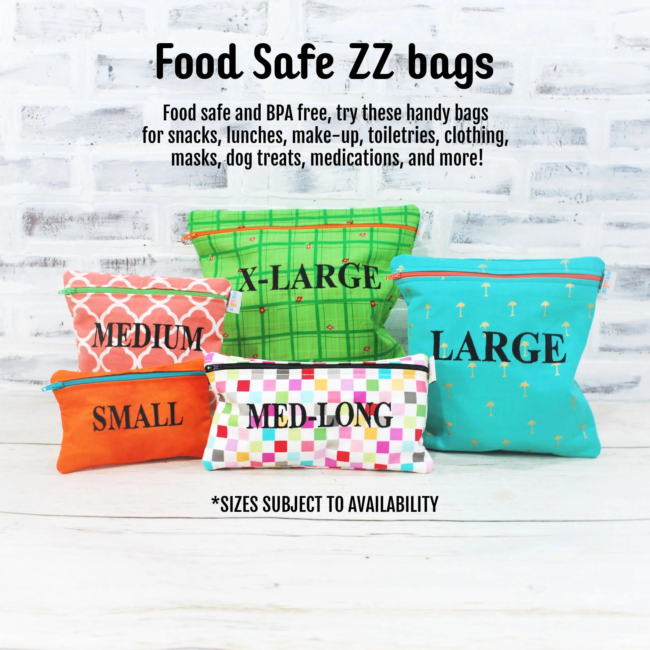 Cute Fruit Personalized Reusable Food Bag