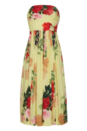 Daria Midi Dress | Le Rose Yellow