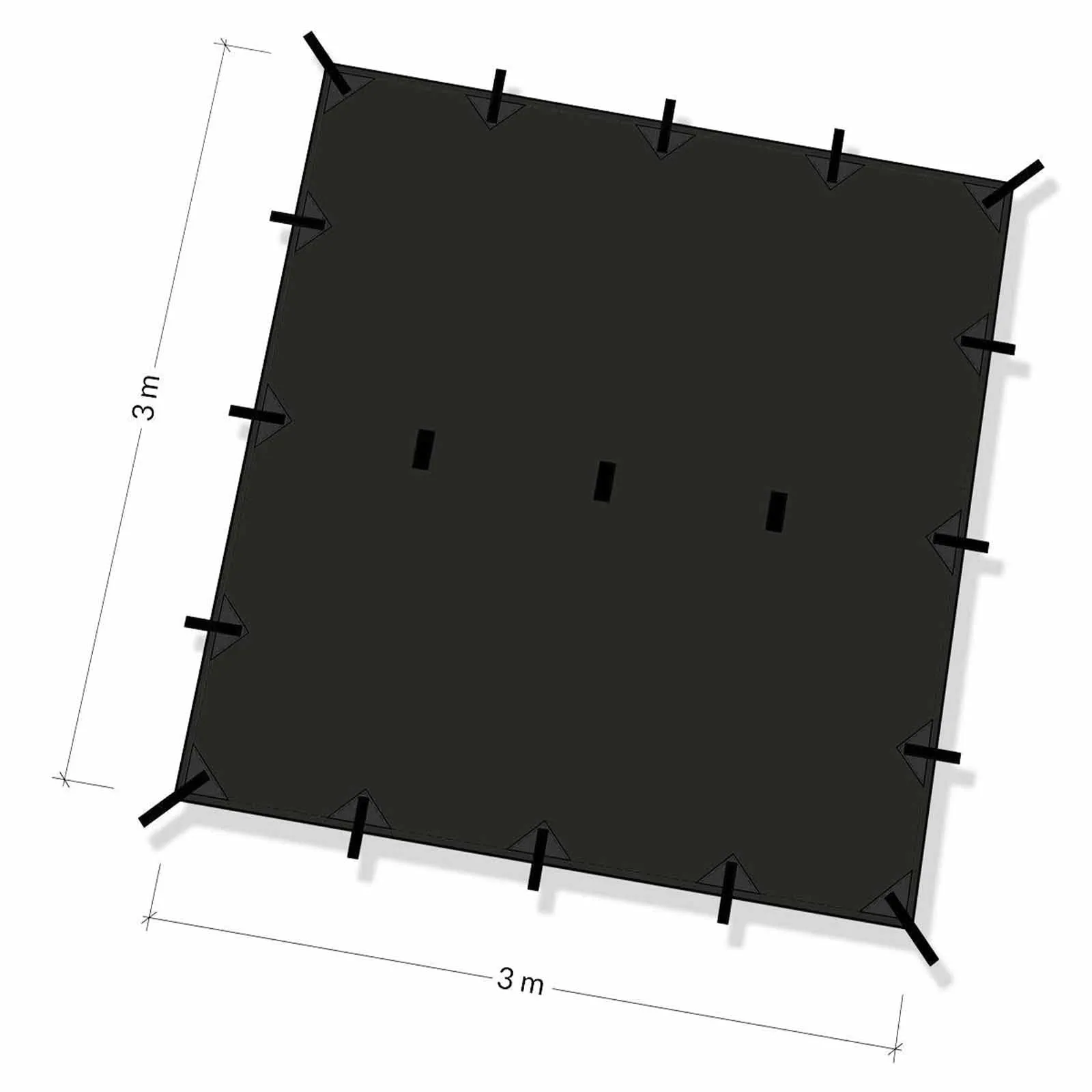 DD Tarp 3x3 meters