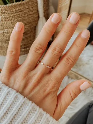 Dianna Vintage Gold Ring - Adjustable