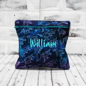 Dino Star Constellations Personalized Reusable Food Bag