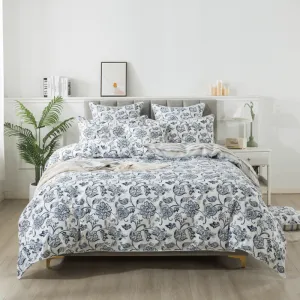 Duvet Cover Set-Bohemian Damask Paisley