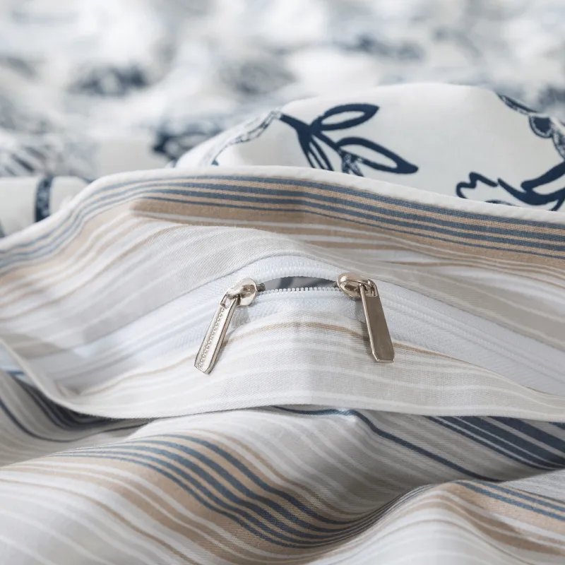 Duvet Cover Set-Bohemian Damask Paisley