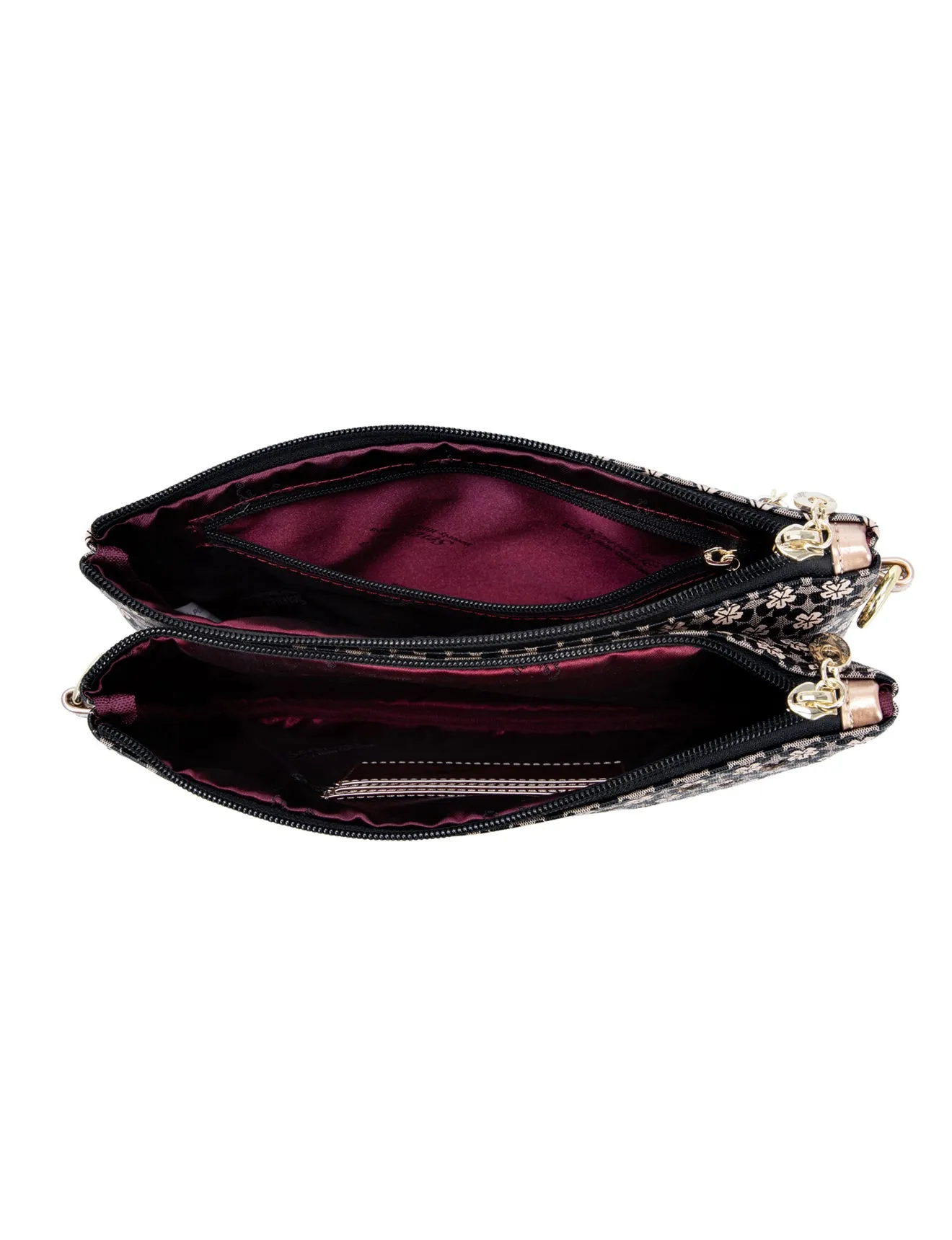 DYLAN VEGAN CROSS BODY BAG- CP17-1010-BLK