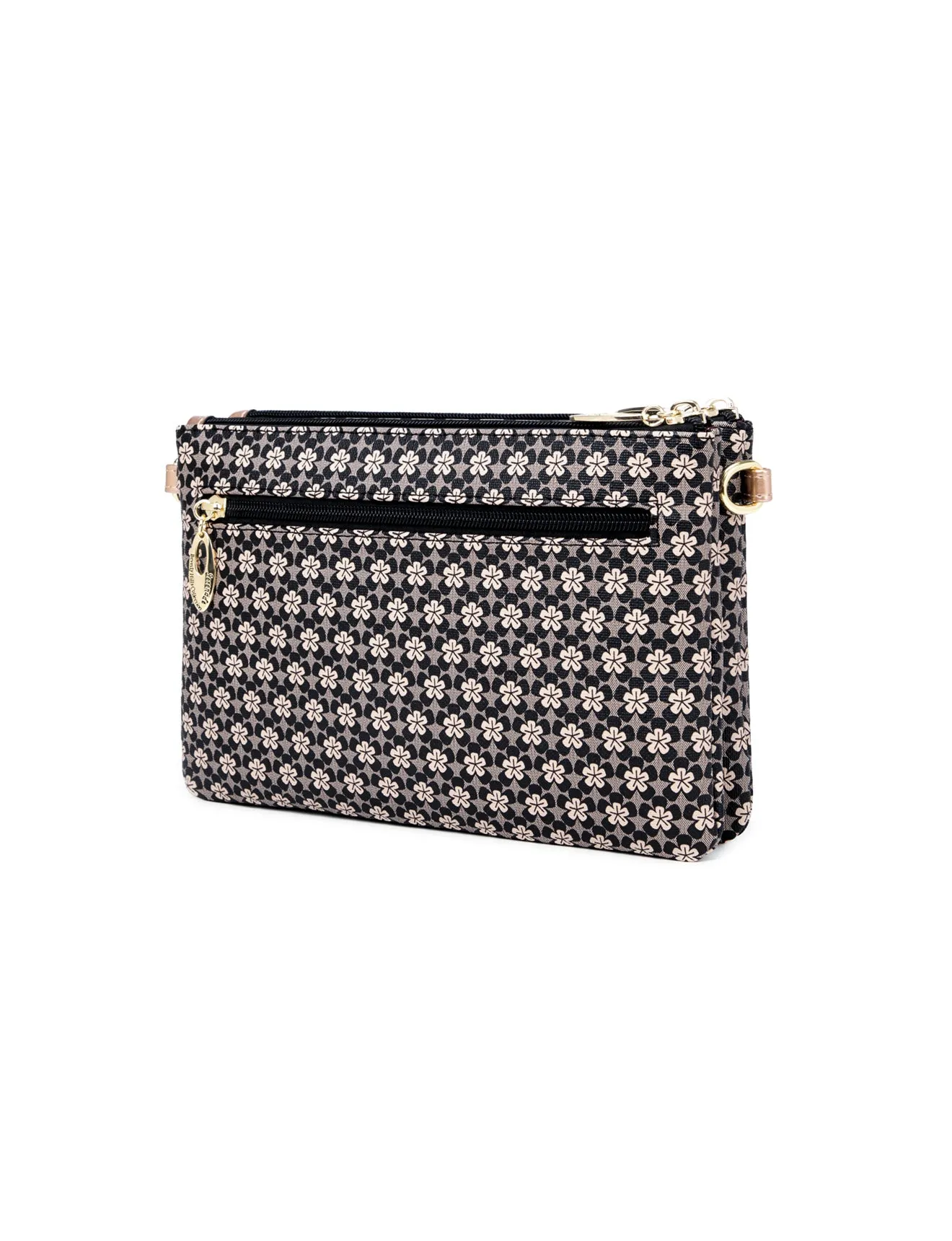 DYLAN VEGAN CROSS BODY BAG- CP17-1010-BLK