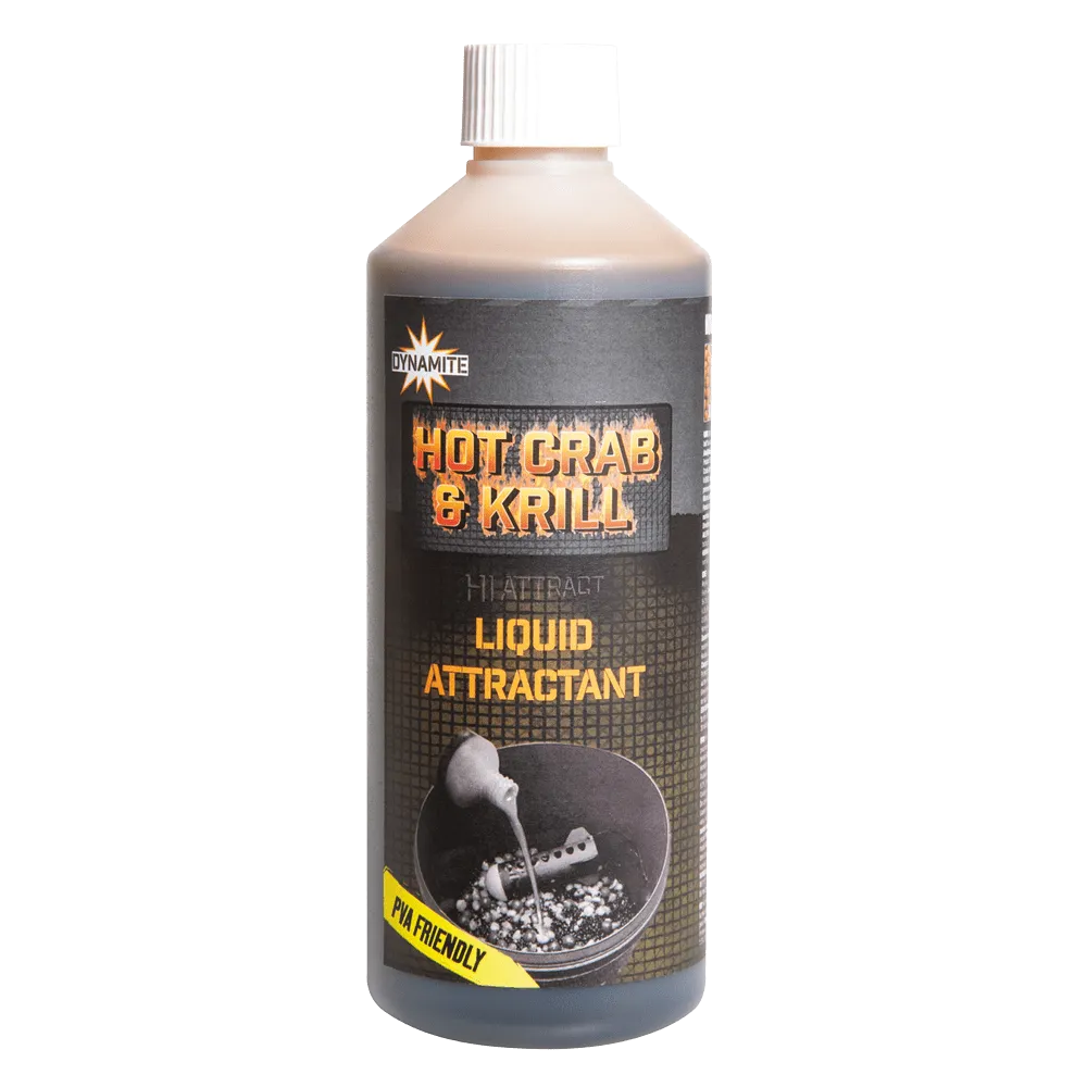 Dynamite Baits HOT CRAB & KRILL Liquid Attractant