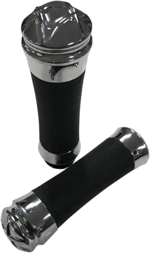 Eddie Trotta Designs TC-793 Two-Piece Comfort Grips - Platium - Chrome