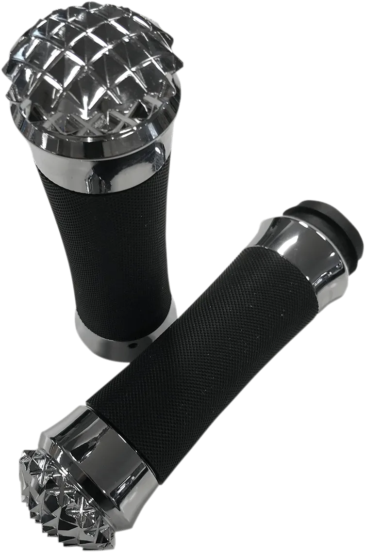 Eddie Trotta Designs TC-793 Two-Piece Comfort Grips - Platium - Chrome