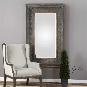 Embossed Diamond Mirror