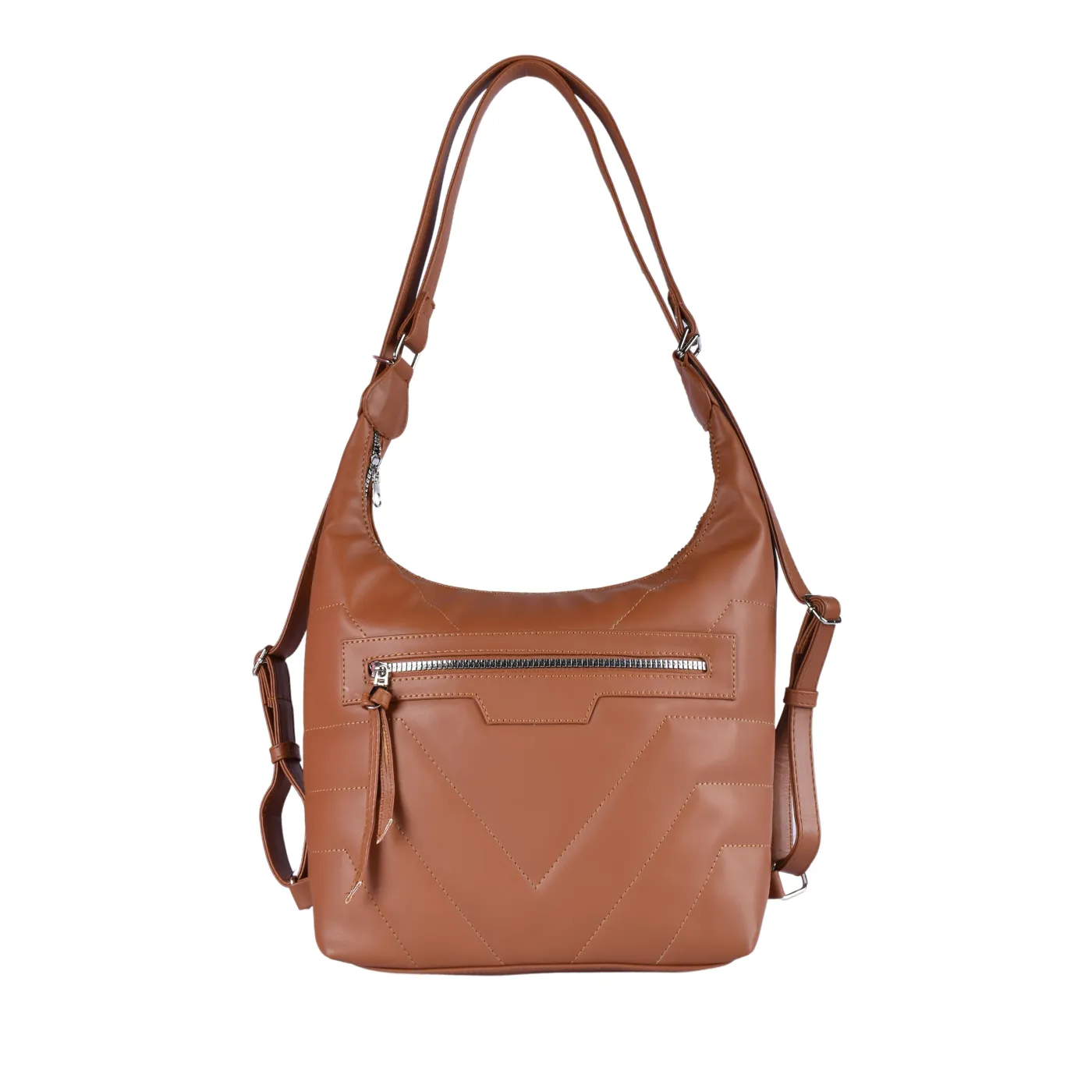 Embossed Pattern Backpack