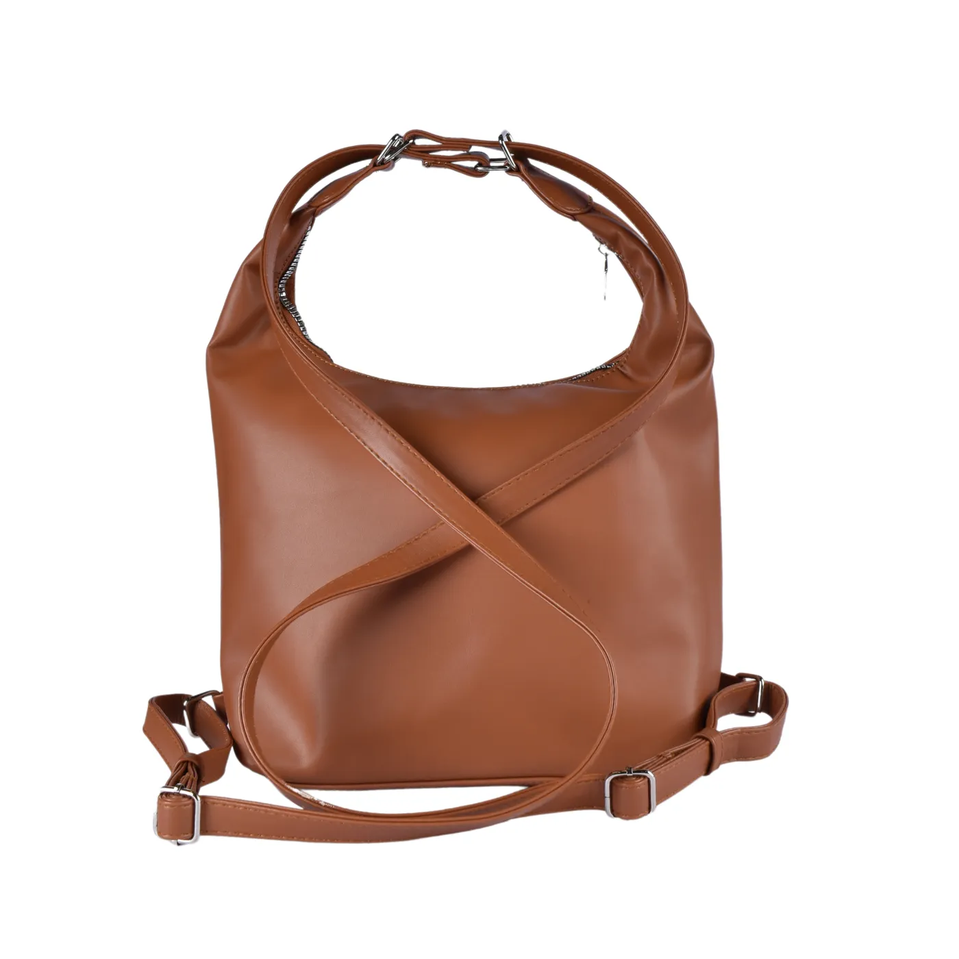 Embossed Pattern Backpack
