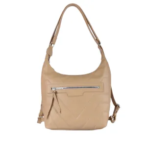 Embossed Pattern Backpack