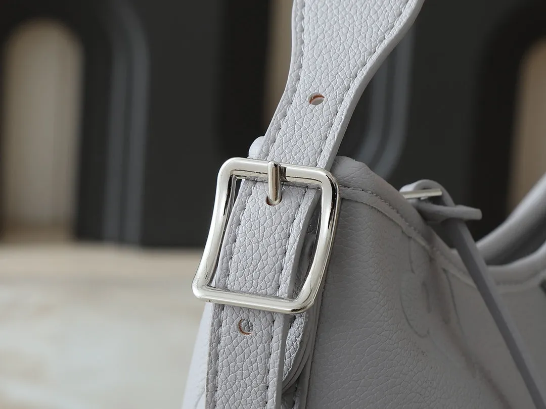 Embossed Pattern Hobo Bag