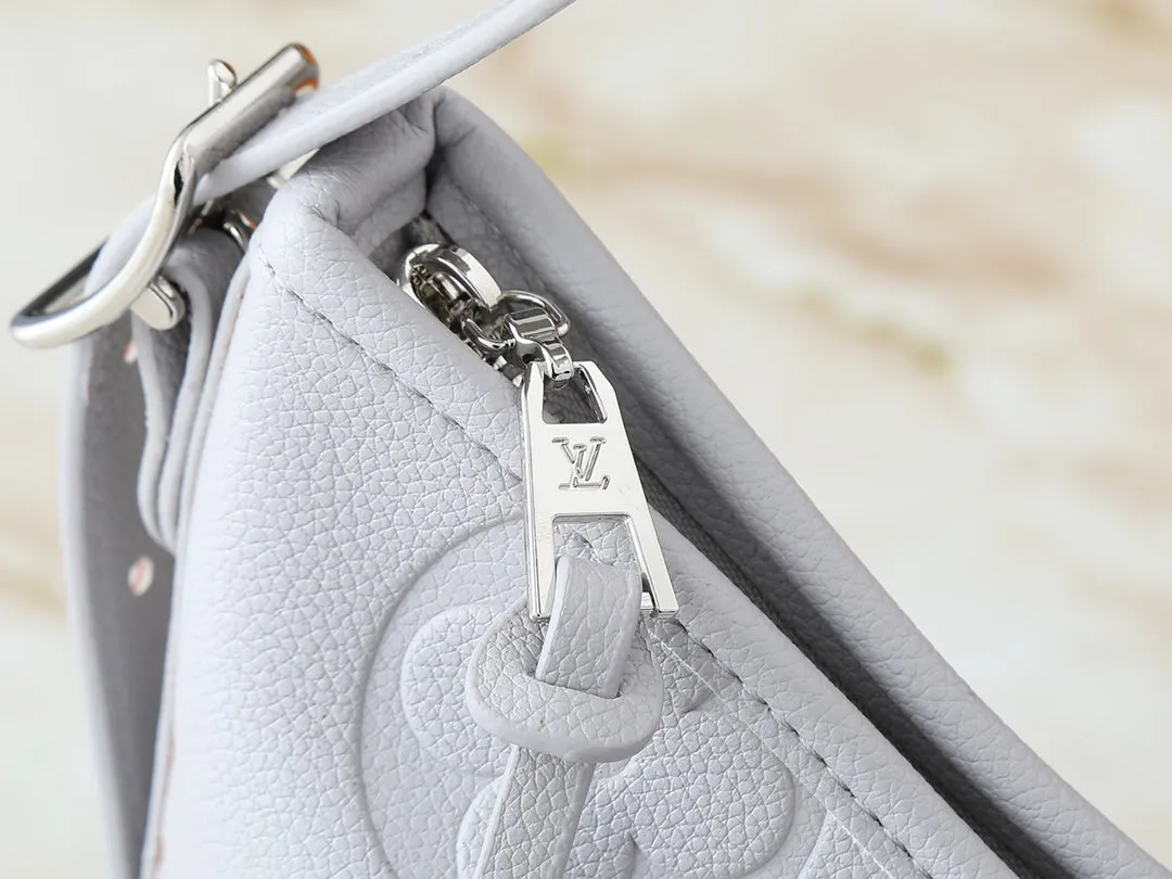 Embossed Pattern Hobo Bag