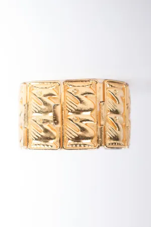 Embossed Pelican Bracelet