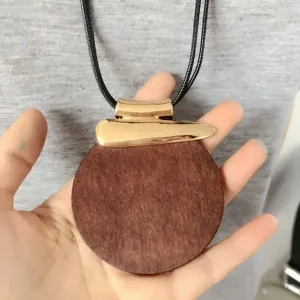 Ethnic Wood Necklace