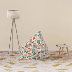 Floral Bean Bags Durable Polyester Bean Bag Covers