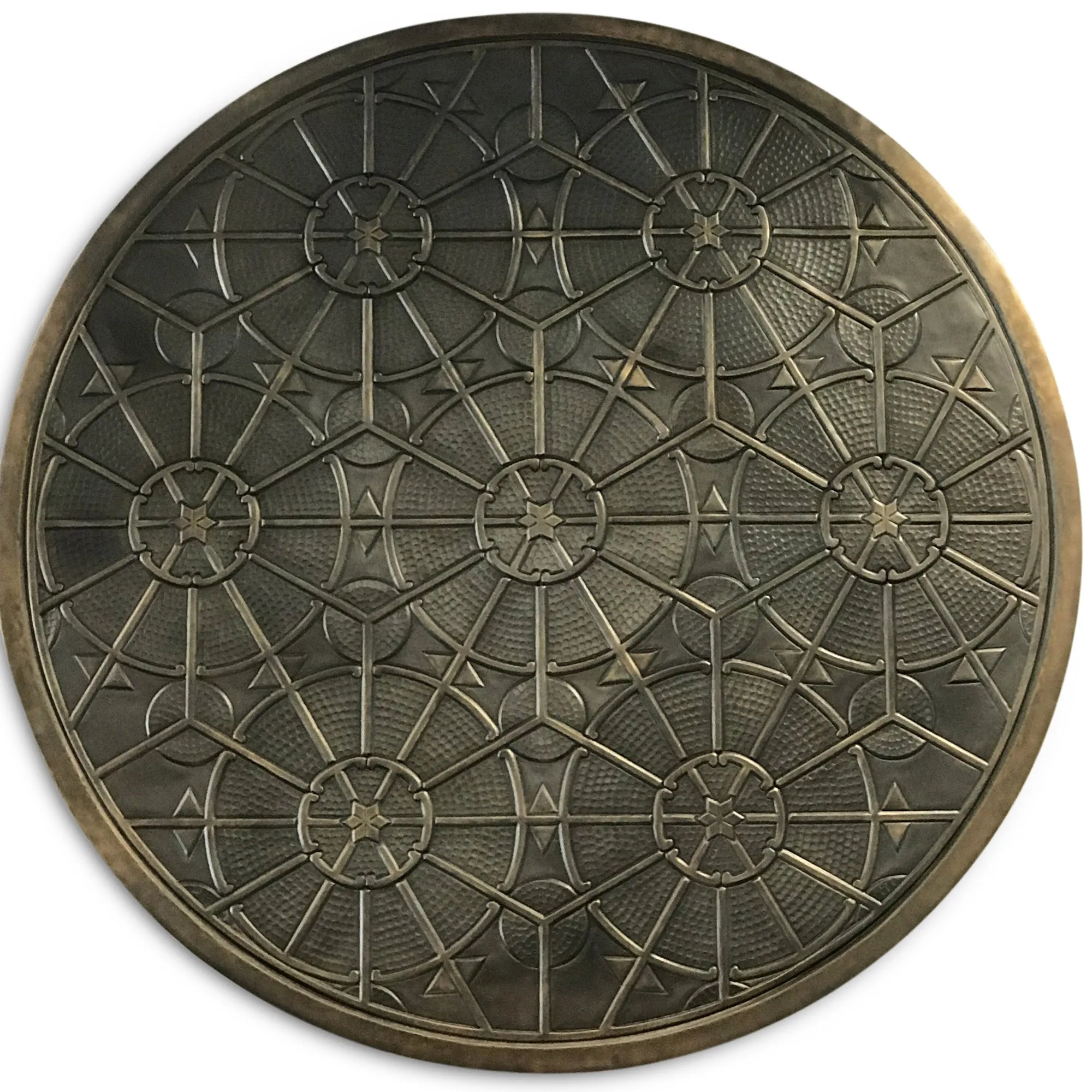 FLOWER Brass Wall Art