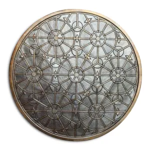 FLOWER Brass Wall Art