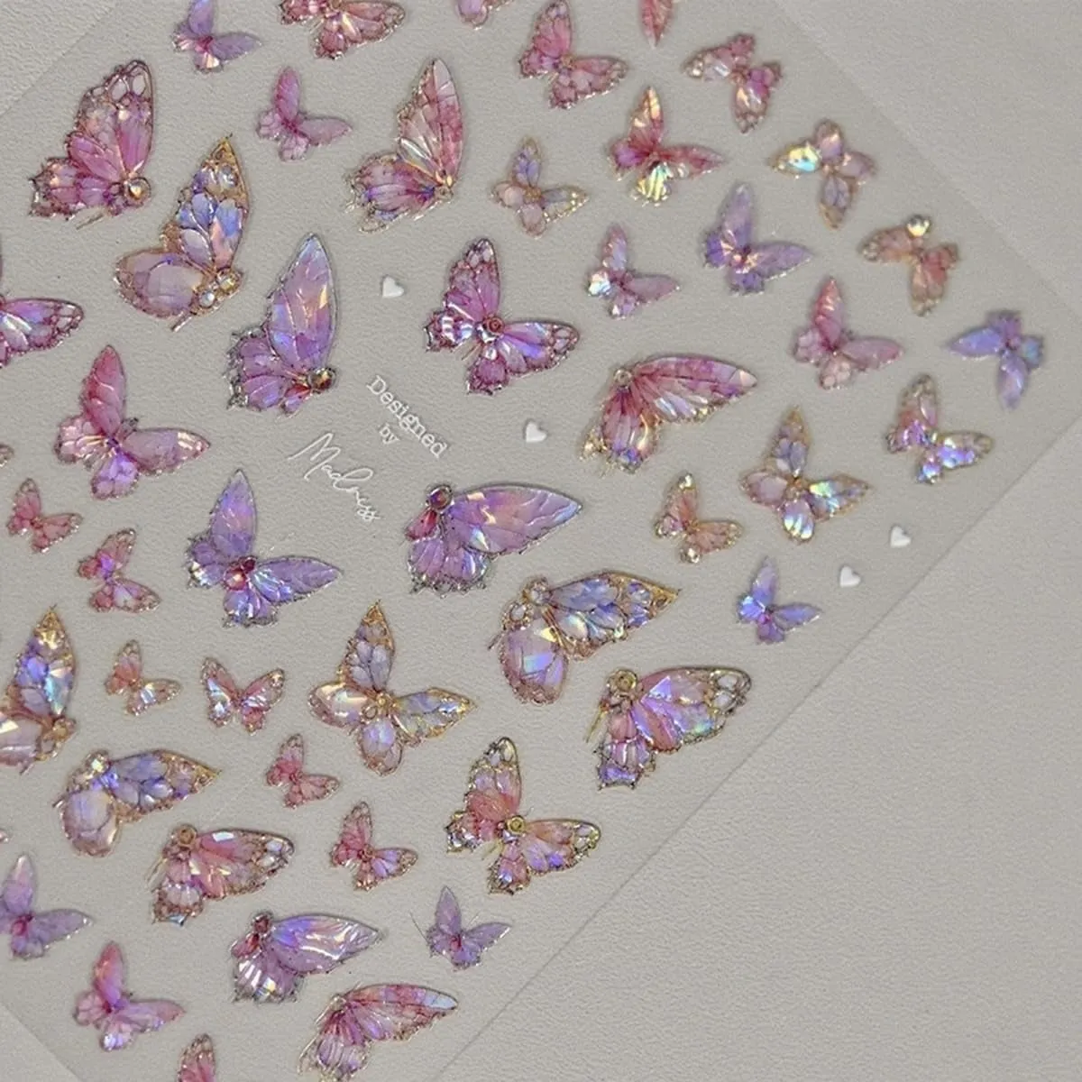 Flower Nail Stickers for Nail Art - Flower Nail Art Stickers Summer Floral Leaf Plant 5D Embossed Nail Decals Self-Adhesive Nail Art Supplies Manicure Sliders Flower Stickers for Nails Art Decoration
