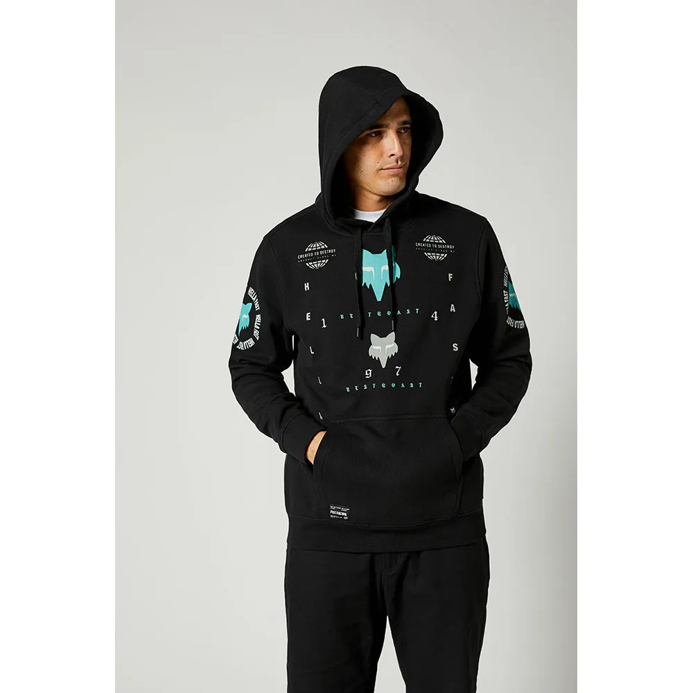 FOX MAWLR PULLOVER FLEECE [BLACK] S