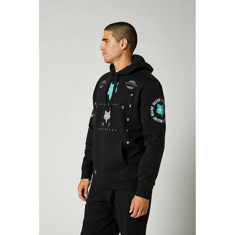 FOX MAWLR PULLOVER FLEECE [BLACK] S