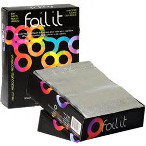 Framar 5"x7" Pre Cut Embossed Foil It Sheets - Heavy Silver / 500 Sheets